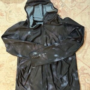 Old Navy MATERNITY Hooded Go Dry Lightweight Jacket Multicolor Medium